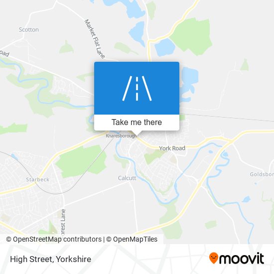 High Street map