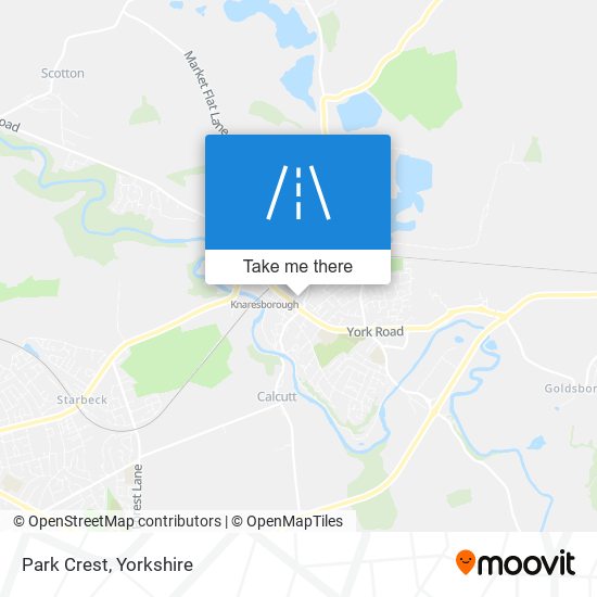 Park Crest map