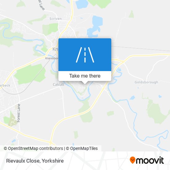 Rievaulx Close map