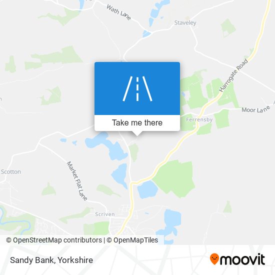 Sandy Bank map