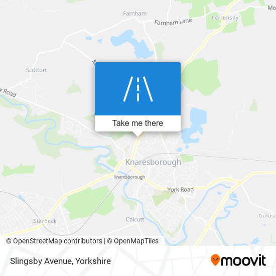 Slingsby Avenue map