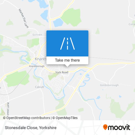Stonesdale Close map