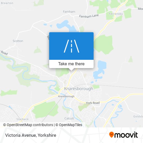 Victoria Avenue map