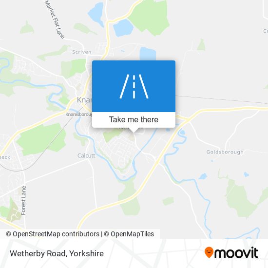 Wetherby Road map