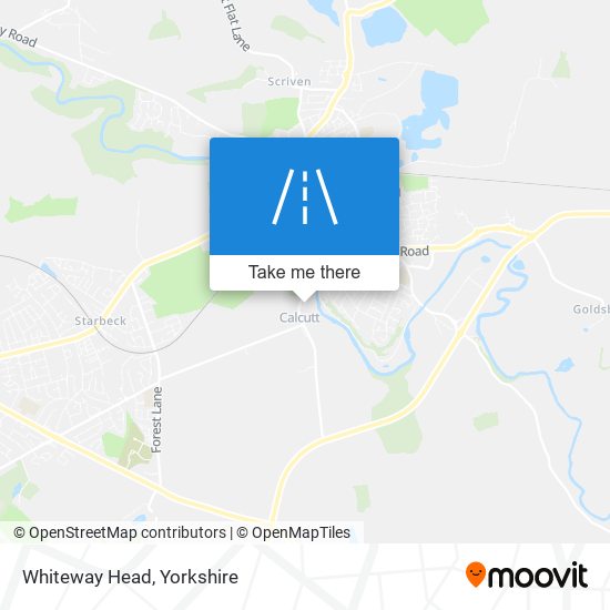 Whiteway Head map