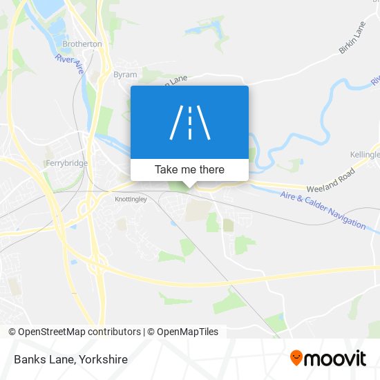 Banks Lane map
