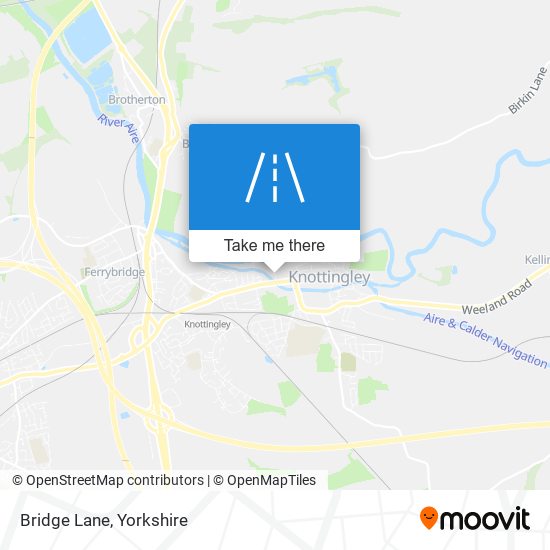 Bridge Lane map
