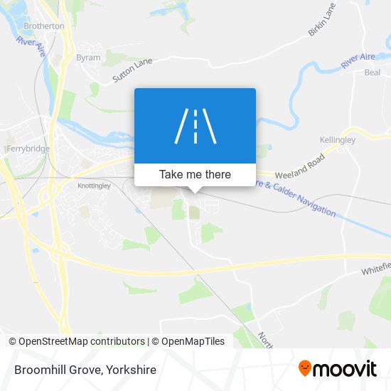 Broomhill Grove map