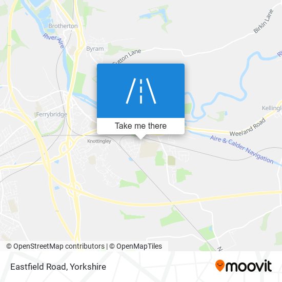 Eastfield Road map