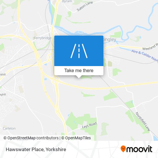 Hawswater Place map