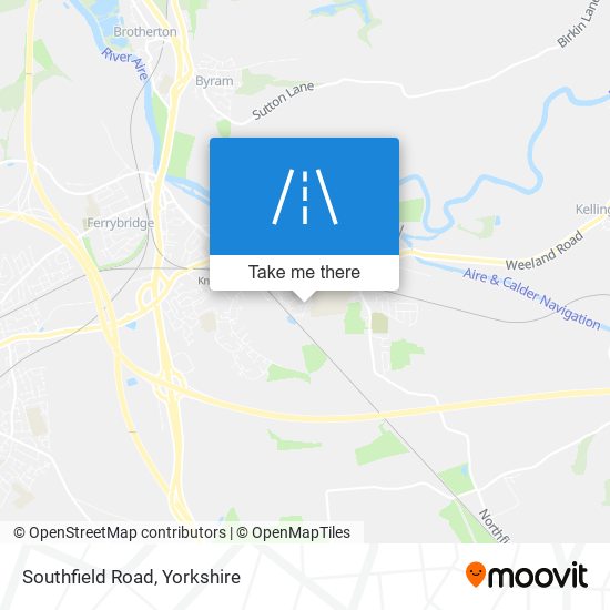 Southfield Road map