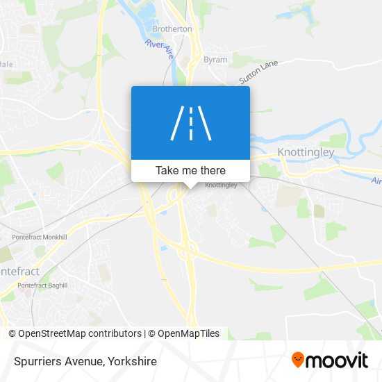 Spurriers Avenue map