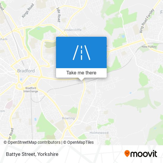 Battye Street map