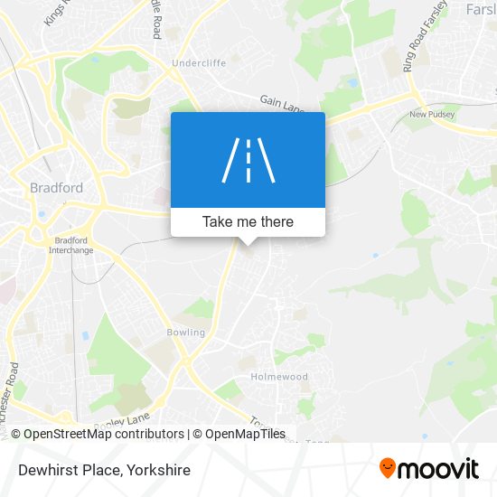 Dewhirst Place map