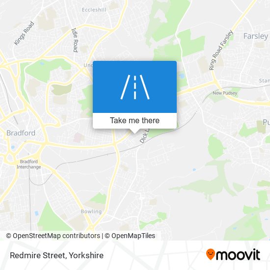 Redmire Street map