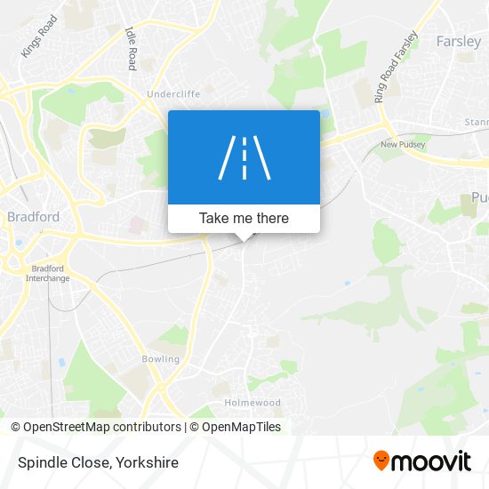 Spindle Close map