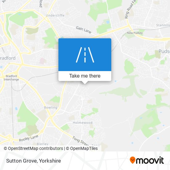 Sutton Grove map