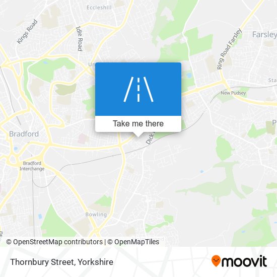 Thornbury Street map