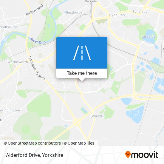 Alderford Drive map