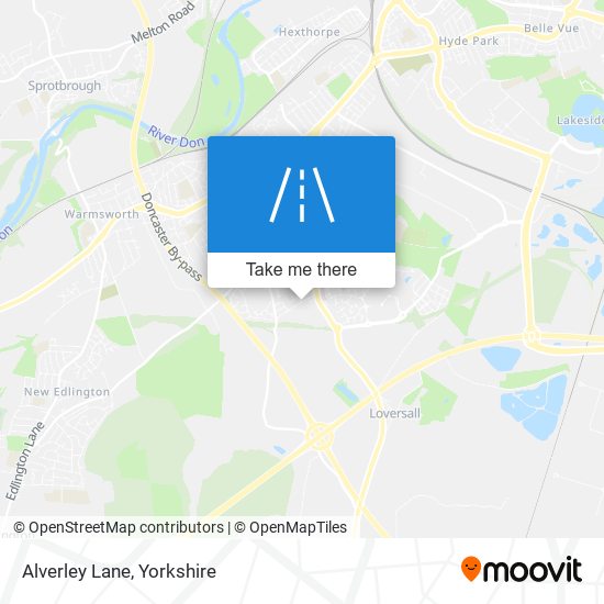 Alverley Lane map