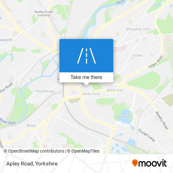 Apley Road map