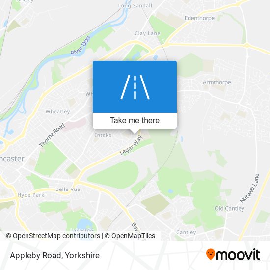 Appleby Road map