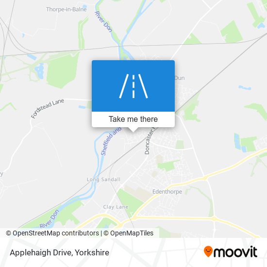 Applehaigh Drive map