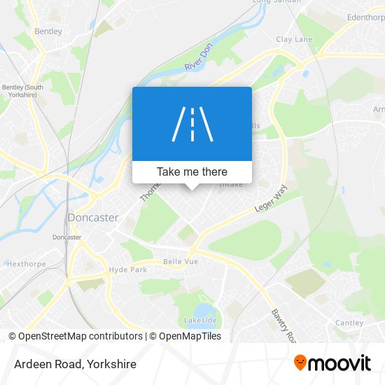 Ardeen Road map