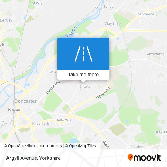 Argyll Avenue map
