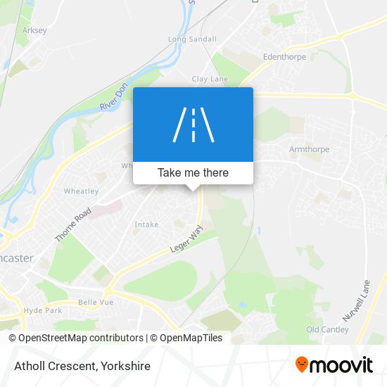 Atholl Crescent map