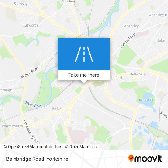 Bainbridge Road map