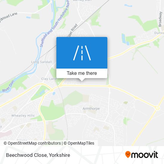 Beechwood Close map