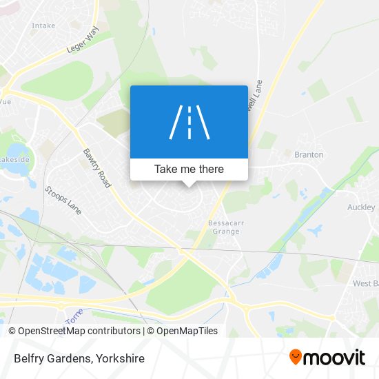 Belfry Gardens map