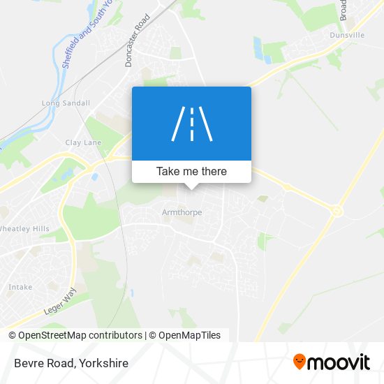 Bevre Road map