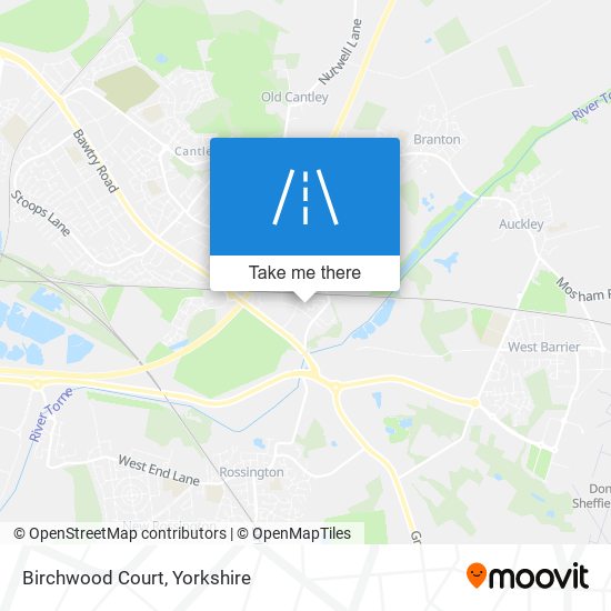 Birchwood Court map