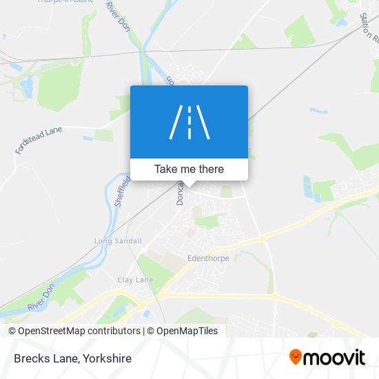 Brecks Lane map