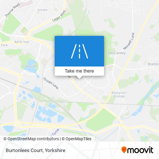Burtonlees Court map