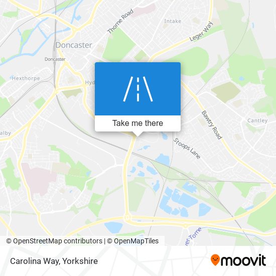 Carolina Way map