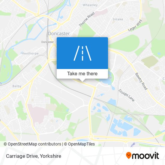 Carriage Drive map