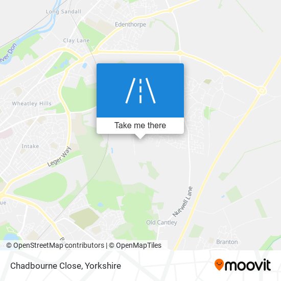 Chadbourne Close map