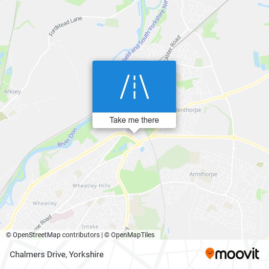 Chalmers Drive map