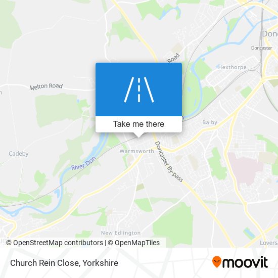Church Rein Close map