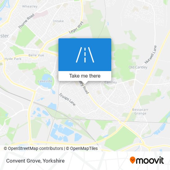 Convent Grove map