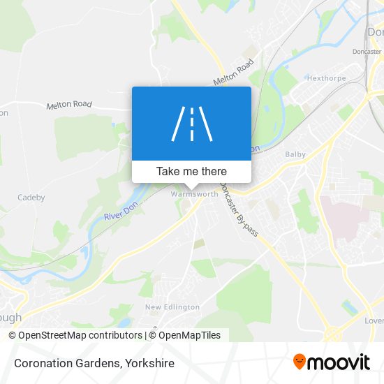 Coronation Gardens map