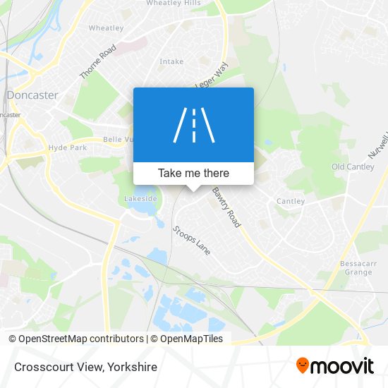 Crosscourt View map