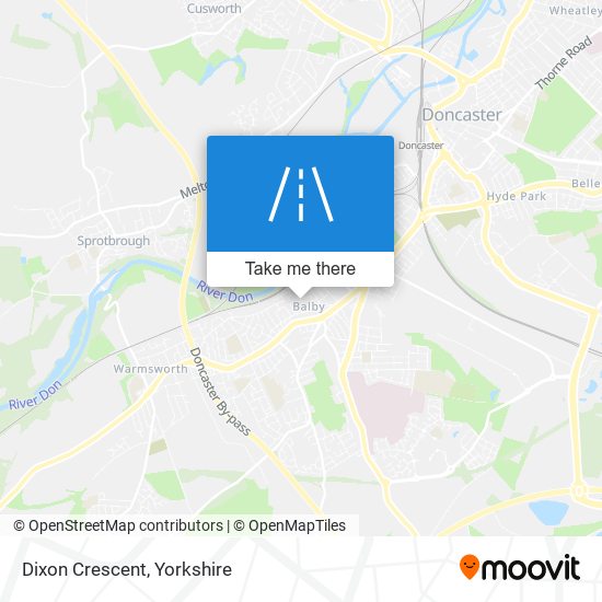 Dixon Crescent map