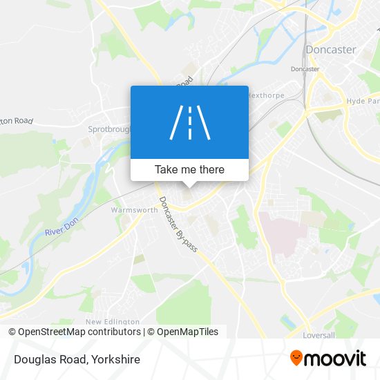 Douglas Road map