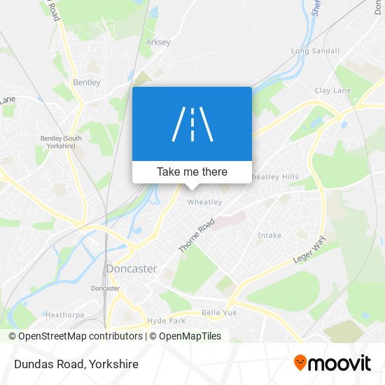 Dundas Road map