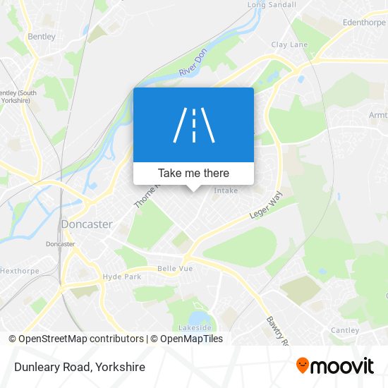 Dunleary Road map