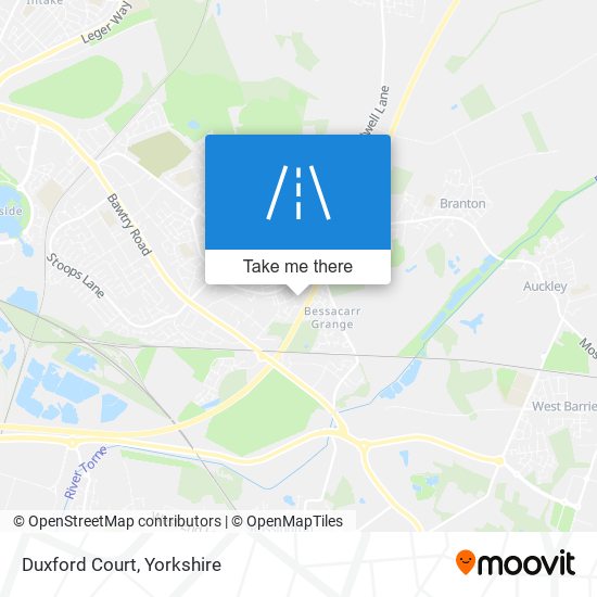 Duxford Court map
